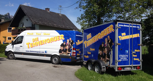 Die Tennengauer Tournee Bus