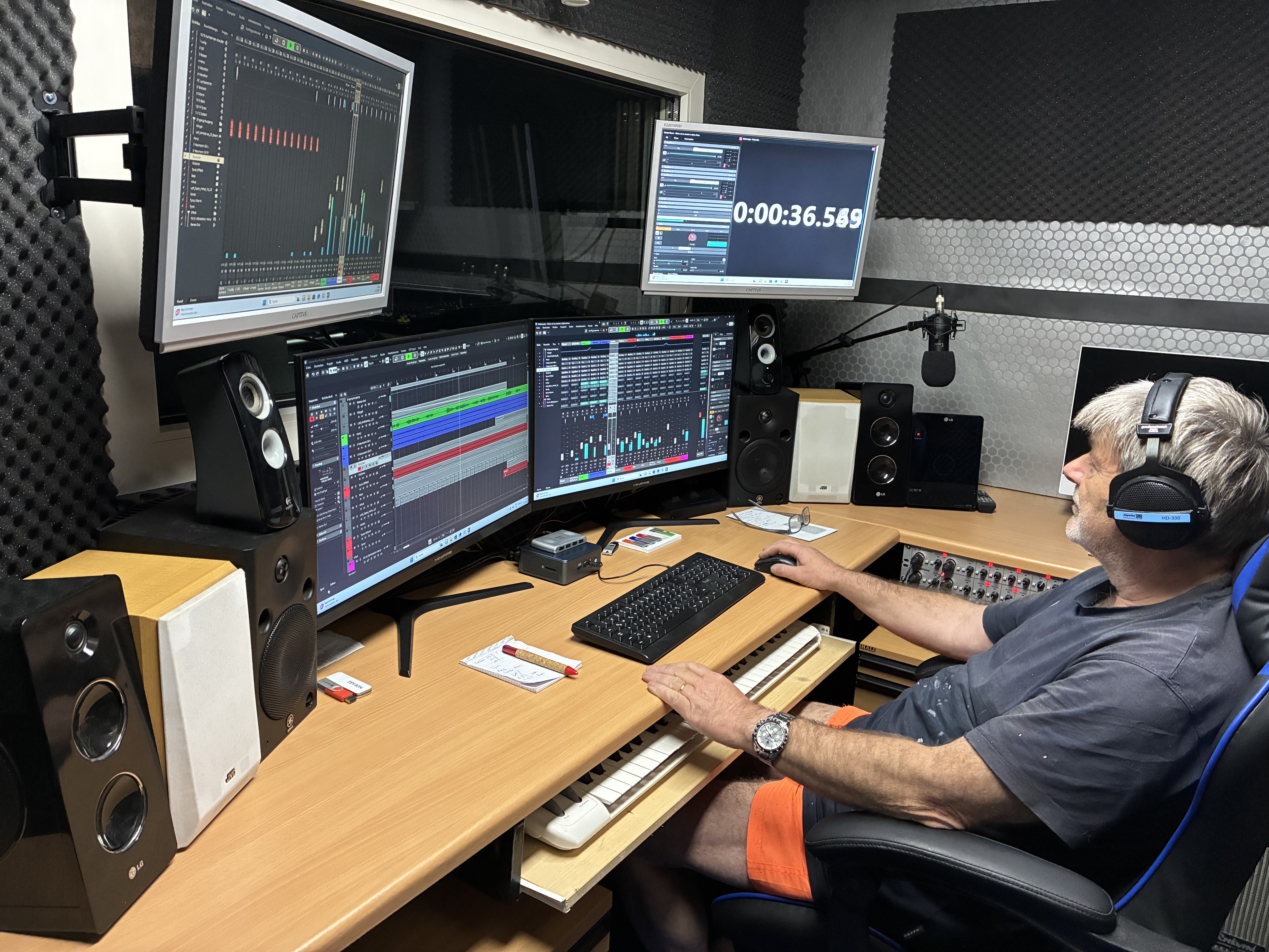 Tonstudio — Aufnahme