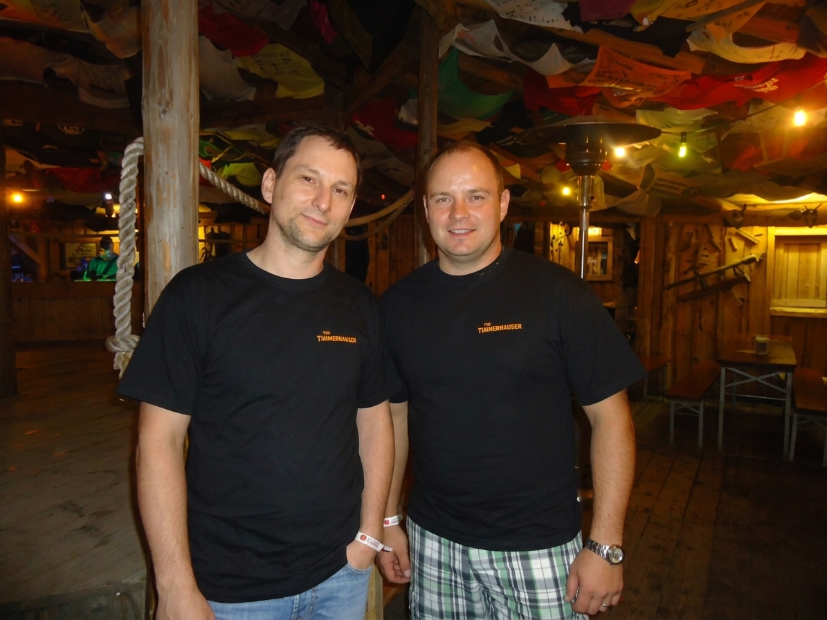 Unsere Techniker — Wolfgang, Bernhard, Günther